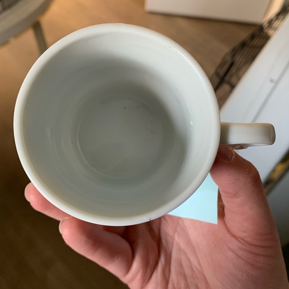 Small Vintage Stackable Tea/Coffee Cup Made in Japan Red Orange Green Florals - Picture 3 of 4